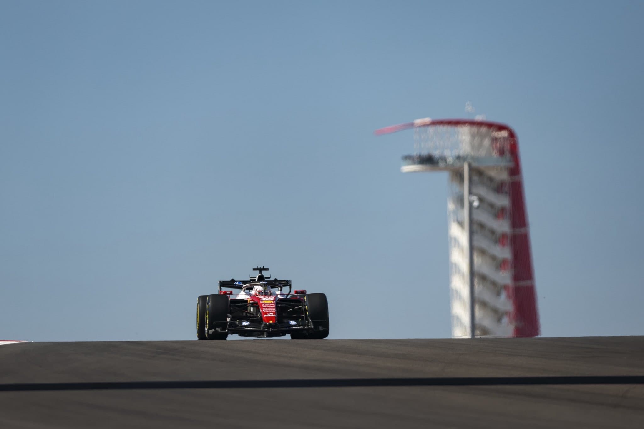 Leclerc najszybszy również w drugim treningu F1 w USA