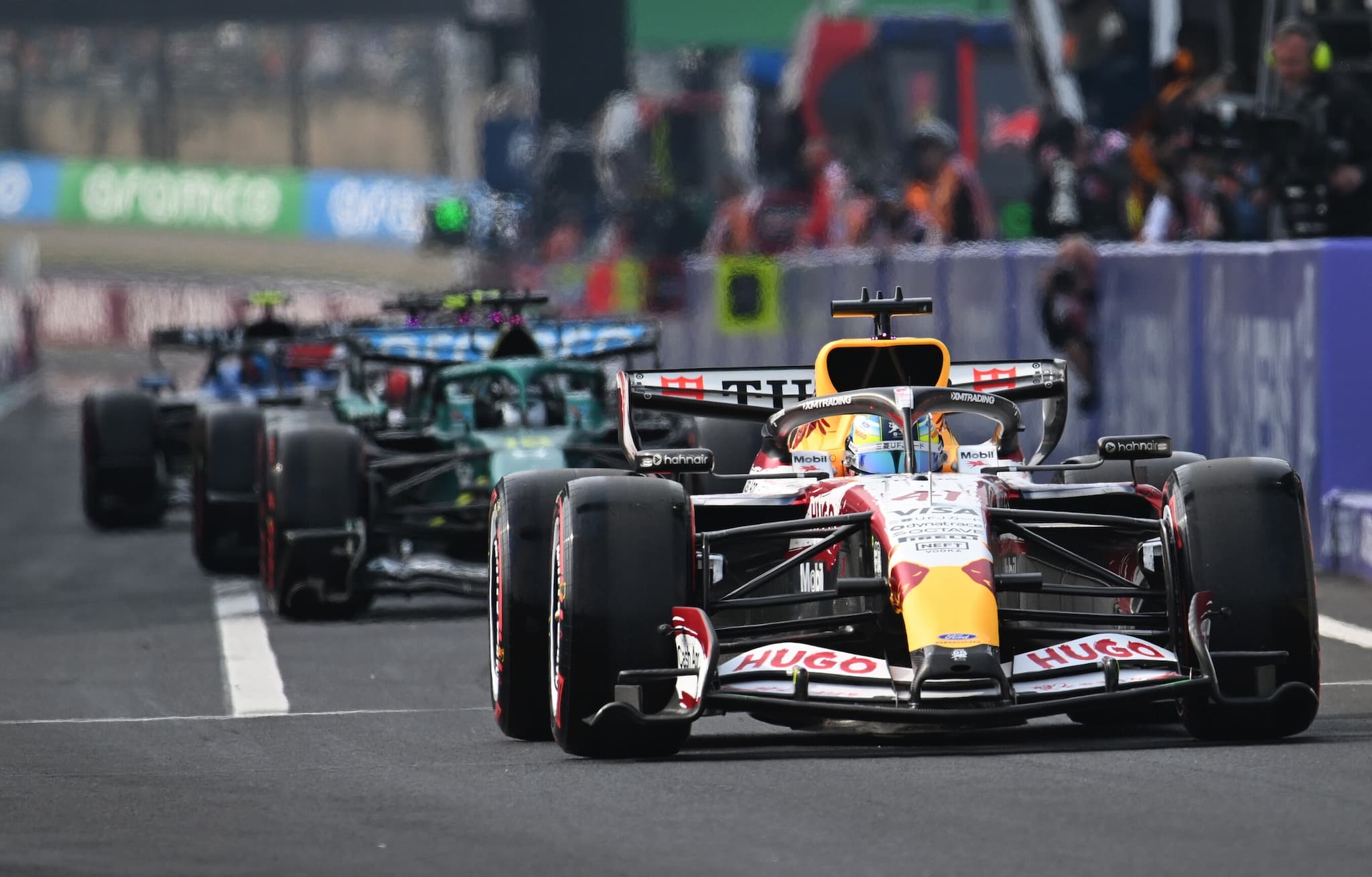 Ustawienie na starcie wyścigu F1 (GP Japonii 2026)