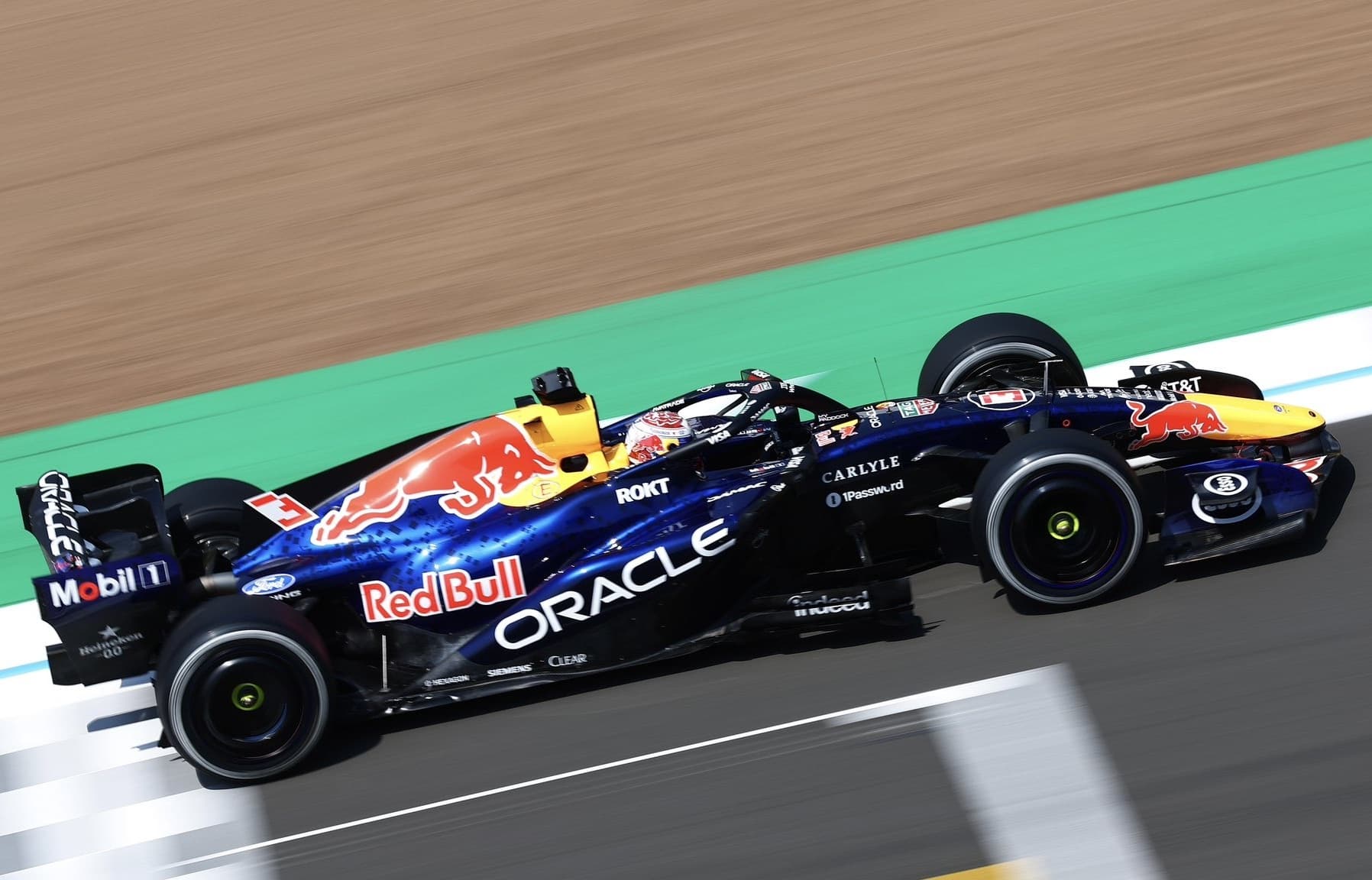 Albon rusza z pit lane. Ustawienie na starcie sprintu F1 (GP Wielkiej Brytanii 2026)