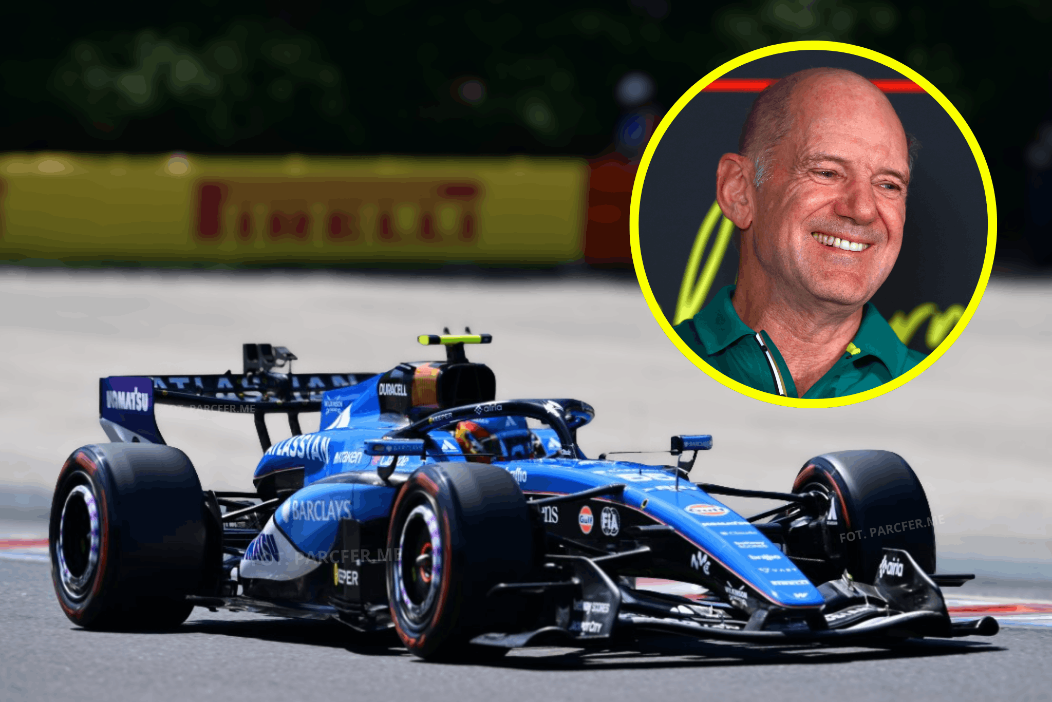 Williams zazdrości Astonowi wielkich poprawek bolidu F1