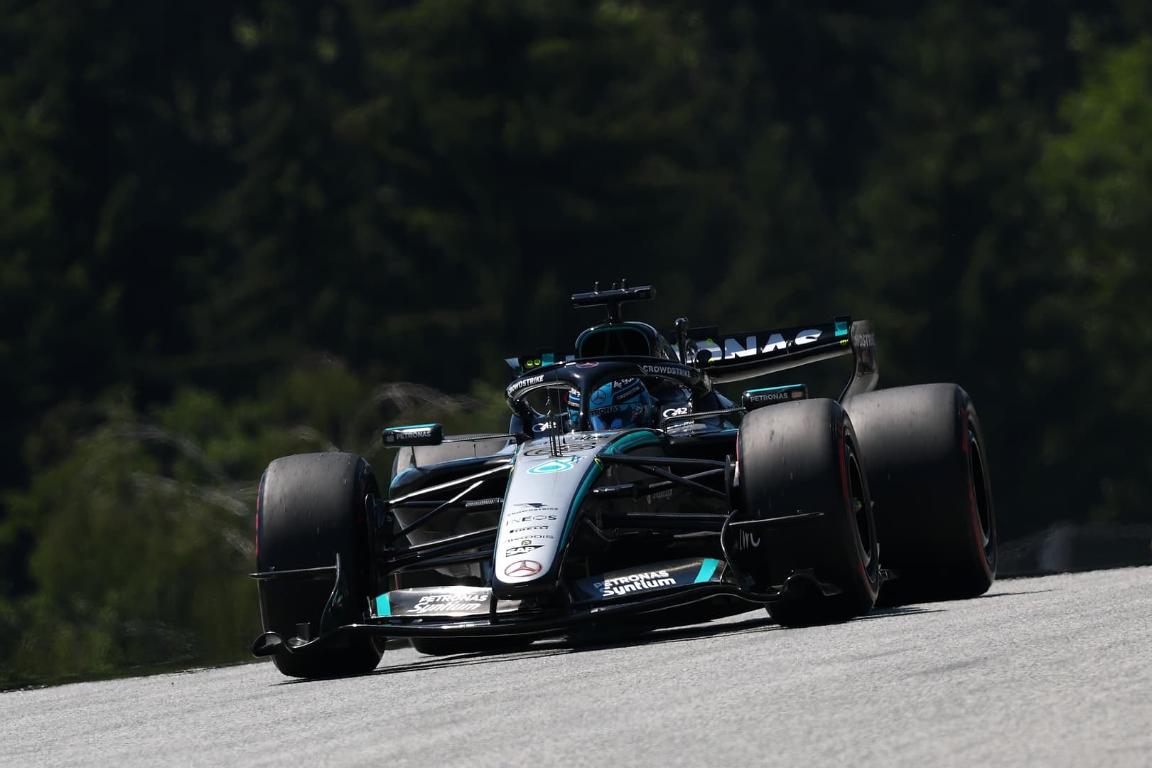 Russell minimalnie szybszy od Antonellego w trzecim treningu F1 w Austrii