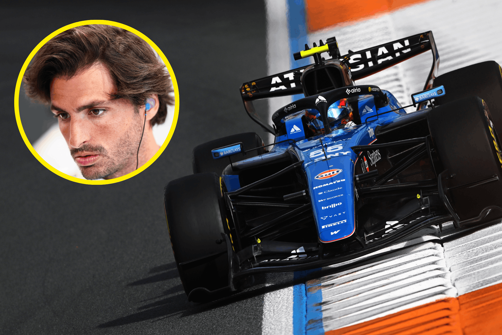 F1: Sainz tłumaczy, dlaczego wjechał w zespołowego kolegę