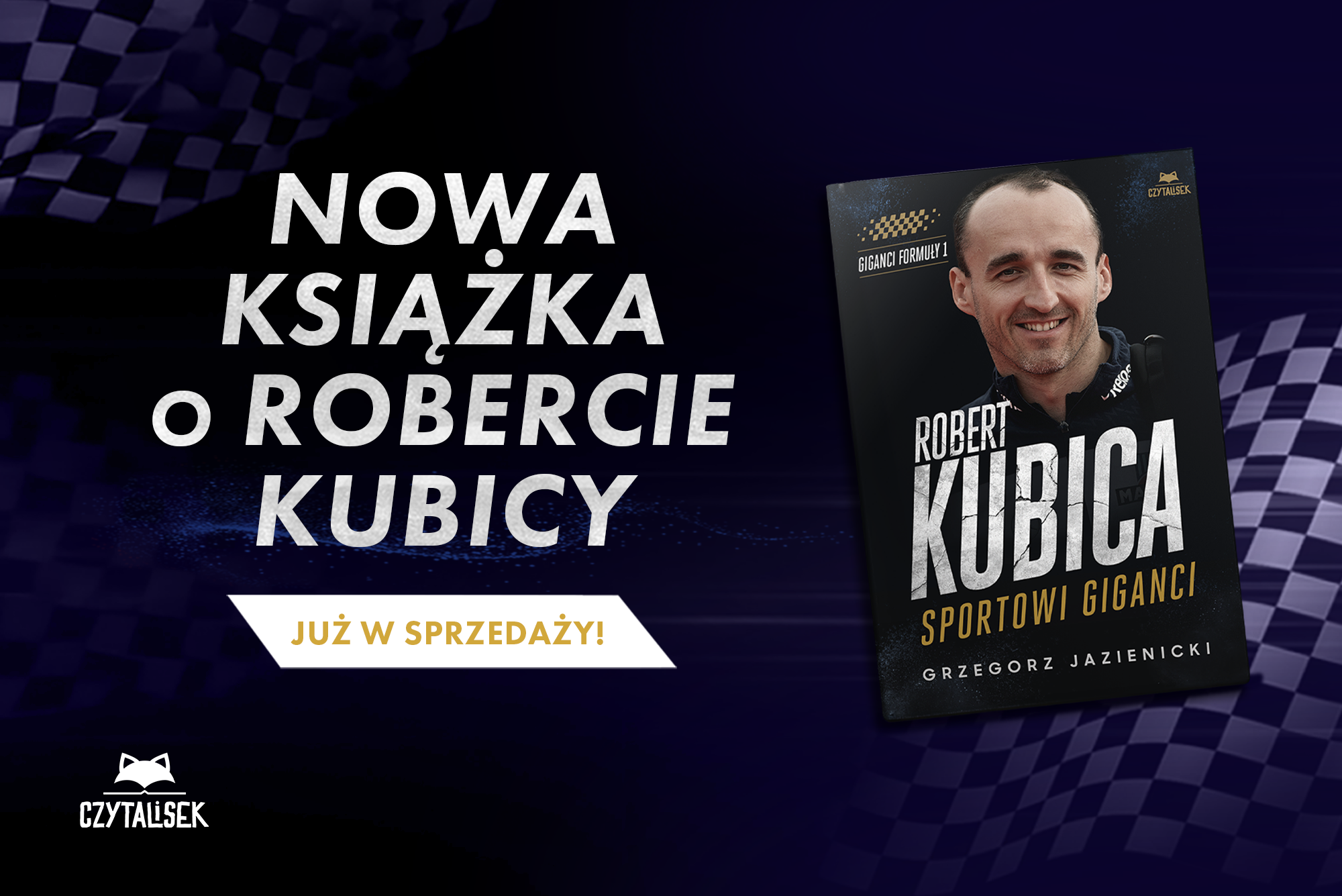 Robert Kubica: Nowa książka o F1 na polskim rynku